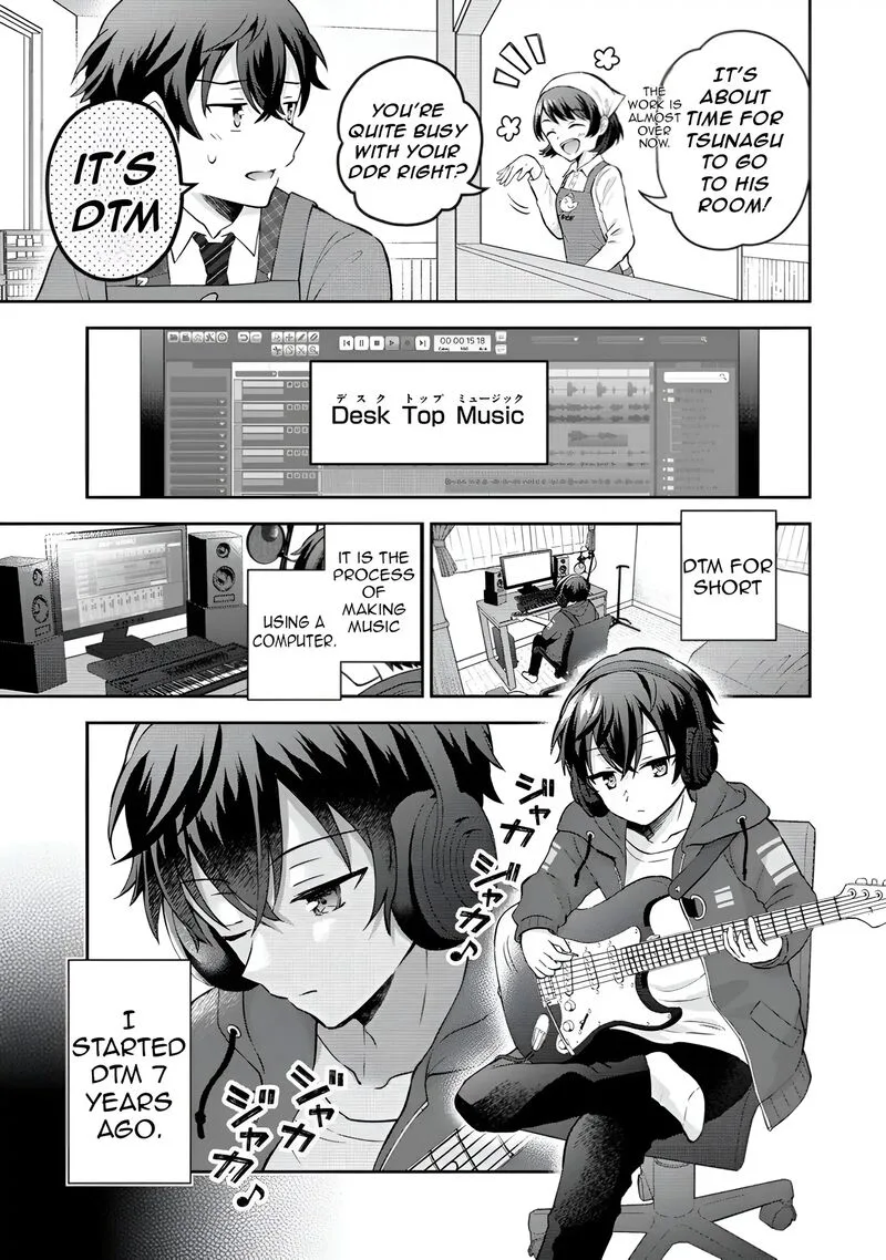 Tonari no Seki no Inkya Joshi ga Oshi Utaite Datta - Ore no Kyoku wo Uttatekure! Chapter 1 page 18