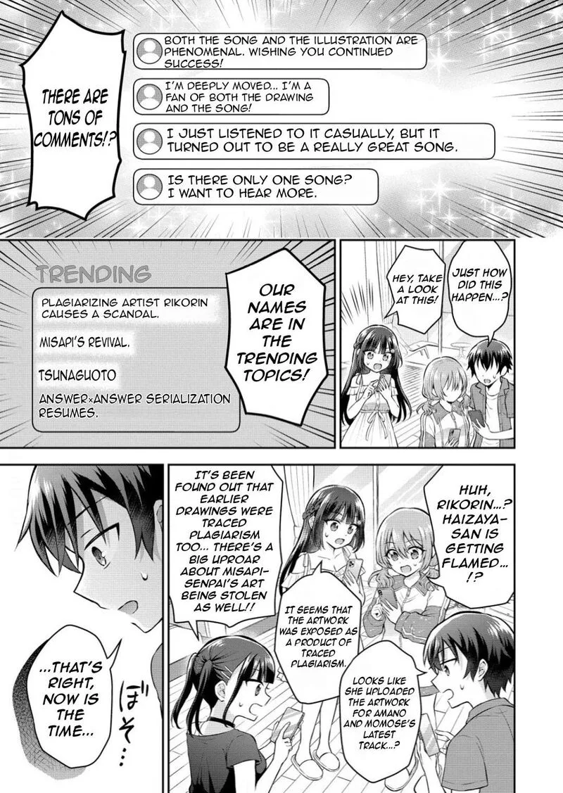 Tonari no Seki no Inkya Joshi ga Oshi Utaite Datta - Ore no Kyoku wo Uttatekure! Chapter 12 page 22