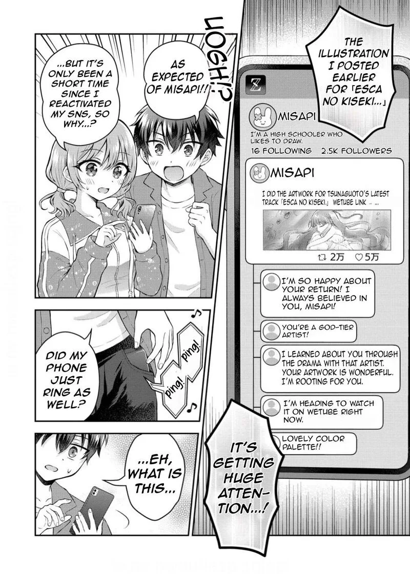 Tonari no Seki no Inkya Joshi ga Oshi Utaite Datta - Ore no Kyoku wo Uttatekure! Chapter 12 page 21