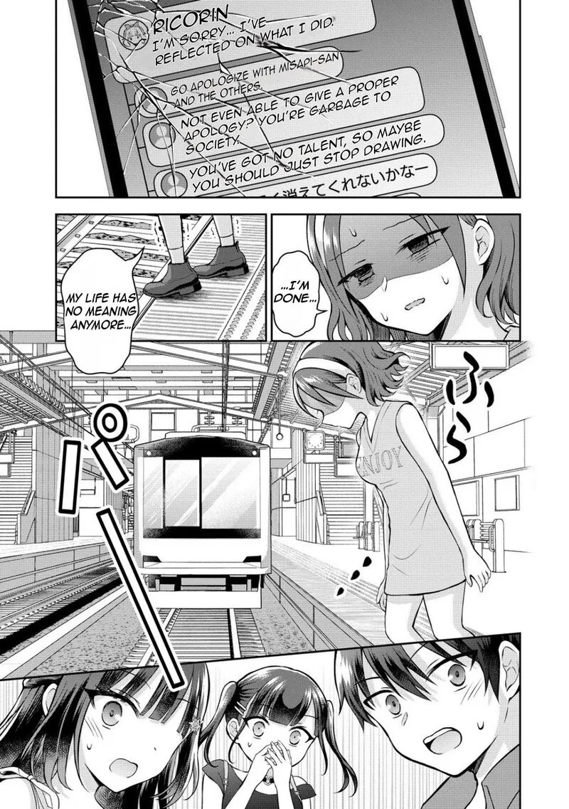 Tonari no Seki no Inkya Joshi ga Oshi Utaite Datta - Ore no Kyoku wo Uttatekure! Chapter 13 page 14