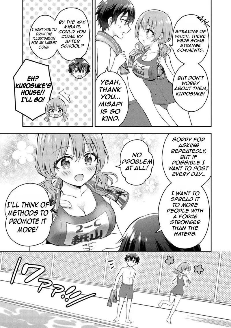 Tonari no Seki no Inkya Joshi ga Oshi Utaite Datta - Ore no Kyoku wo Uttatekure! Chapter 14.1 page 11