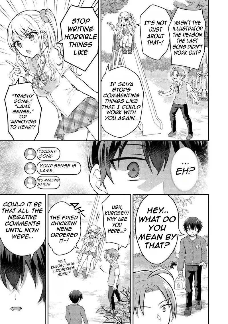Tonari no Seki no Inkya Joshi ga Oshi Utaite Datta - Ore no Kyoku wo Uttatekure! Chapter 14.2 page 12