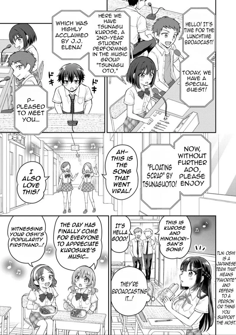 Tonari no Seki no Inkya Joshi ga Oshi Utaite Datta - Ore no Kyoku wo Uttatekure! Chapter 15 page 9