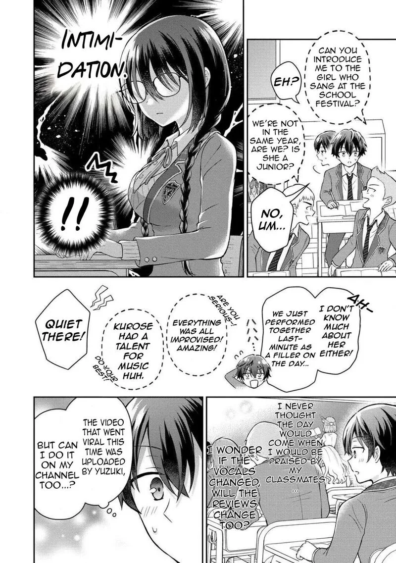 Tonari no Seki no Inkya Joshi ga Oshi Utaite Datta - Ore no Kyoku wo Uttatekure! Chapter 2 page 9