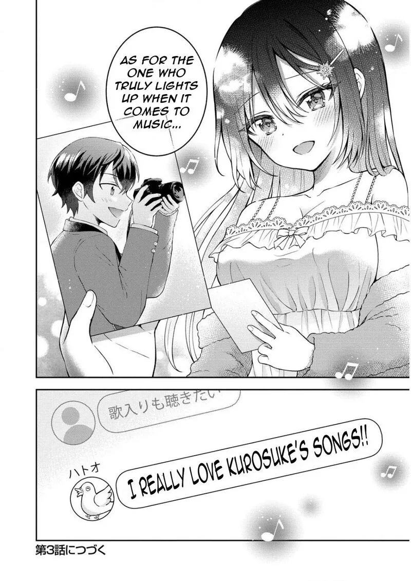 Tonari no Seki no Inkya Joshi ga Oshi Utaite Datta - Ore no Kyoku wo Uttatekure! Chapter 2 page 37