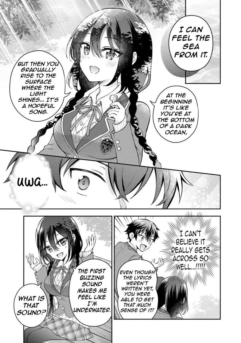 Tonari no Seki no Inkya Joshi ga Oshi Utaite Datta - Ore no Kyoku wo Uttatekure! Chapter 3.1 page 12