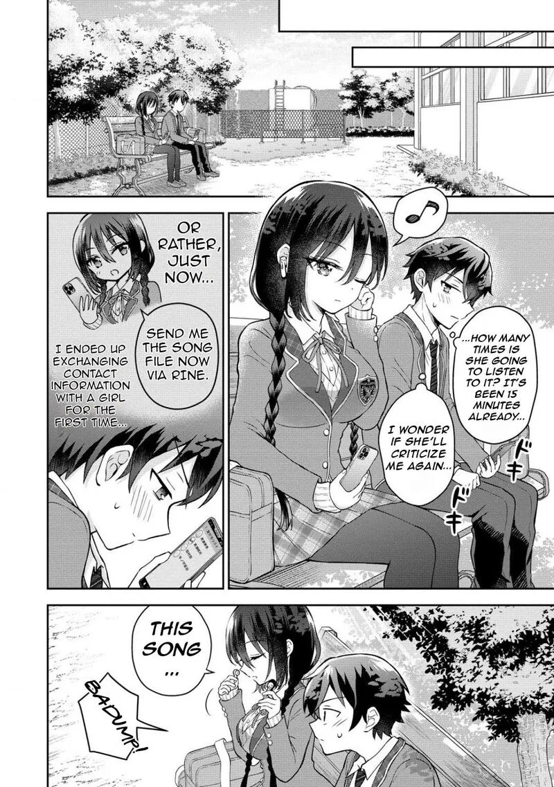 Tonari no Seki no Inkya Joshi ga Oshi Utaite Datta - Ore no Kyoku wo Uttatekure! Chapter 3.1 page 11