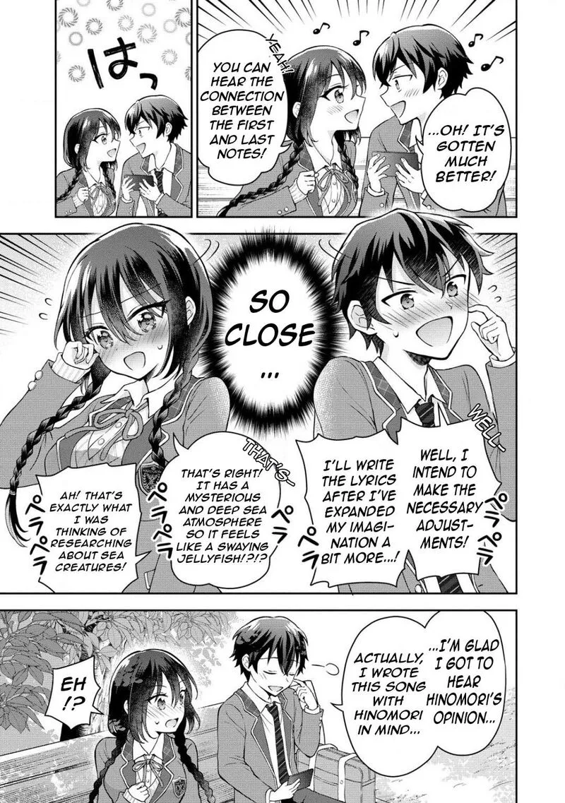 Tonari no Seki no Inkya Joshi ga Oshi Utaite Datta - Ore no Kyoku wo Uttatekure! Chapter 3.1 page 14