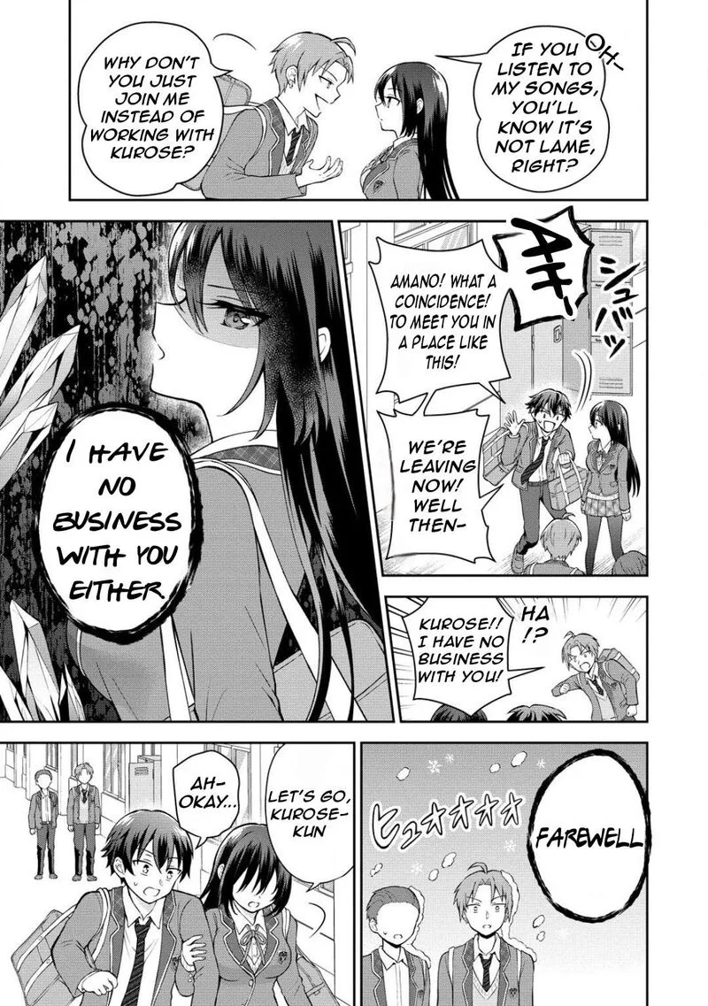 Tonari no Seki no Inkya Joshi ga Oshi Utaite Datta - Ore no Kyoku wo Uttatekure! Chapter 3.2 page 12