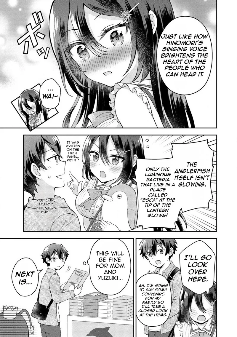 Tonari no Seki no Inkya Joshi ga Oshi Utaite Datta - Ore no Kyoku wo Uttatekure! Chapter 4.2 page 13