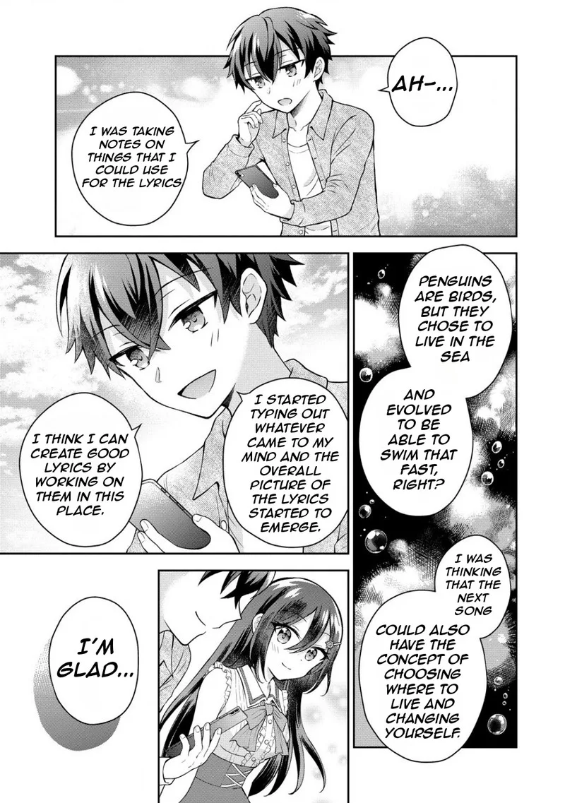 Tonari no Seki no Inkya Joshi ga Oshi Utaite Datta - Ore no Kyoku wo Uttatekure! Chapter 4.2 page 9