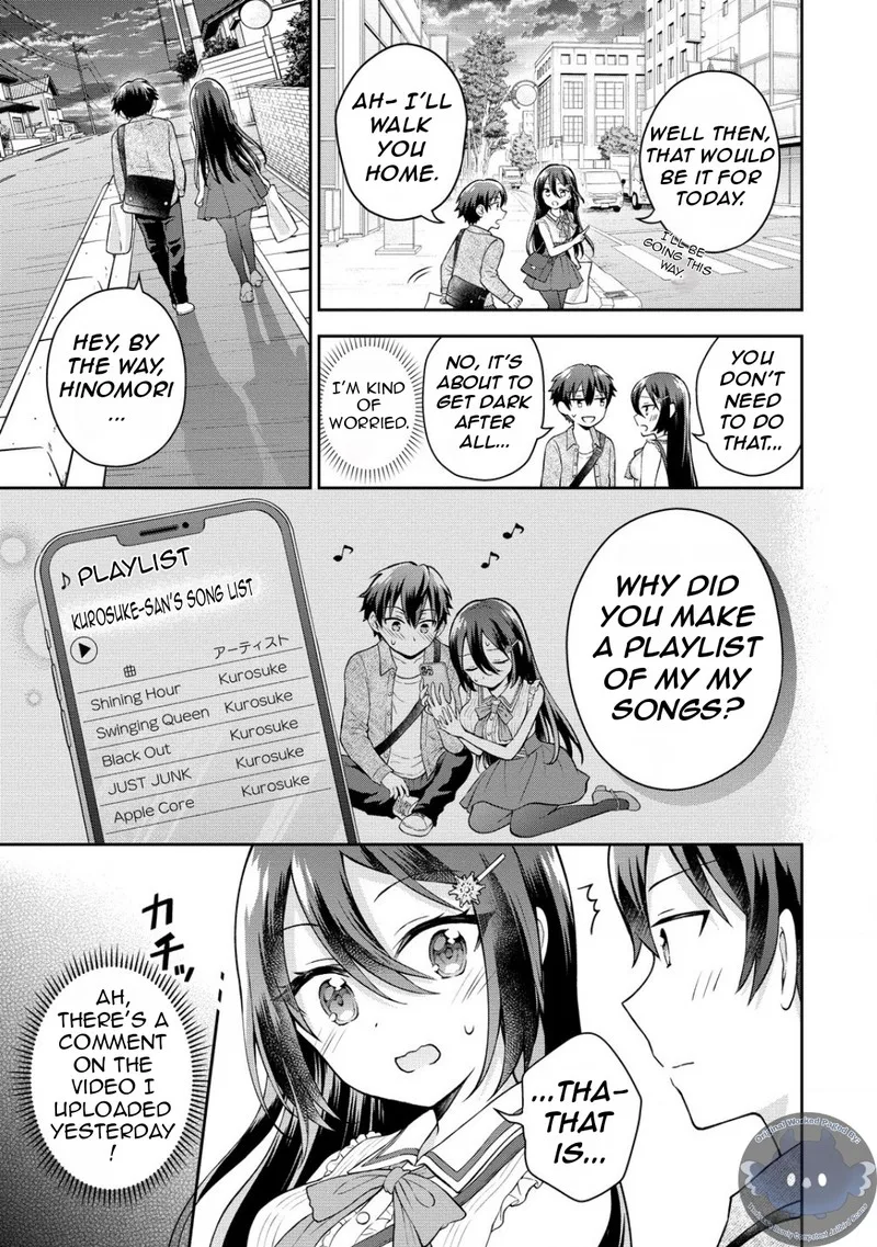 Tonari no Seki no Inkya Joshi ga Oshi Utaite Datta - Ore no Kyoku wo Uttatekure! Chapter 5.1 page 10