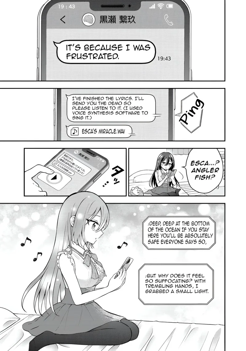 Tonari no Seki no Inkya Joshi ga Oshi Utaite Datta - Ore no Kyoku wo Uttatekure! Chapter 5.2 page 12