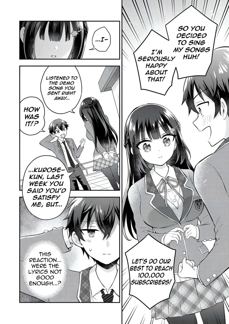 Tonari no Seki no Inkya Joshi ga Oshi Utaite Datta - Ore no Kyoku wo Uttatekure! Chapter 6 page 9