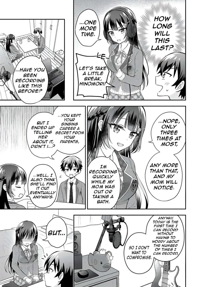 Tonari no Seki no Inkya Joshi ga Oshi Utaite Datta - Ore no Kyoku wo Uttatekure! Chapter 6 page 22