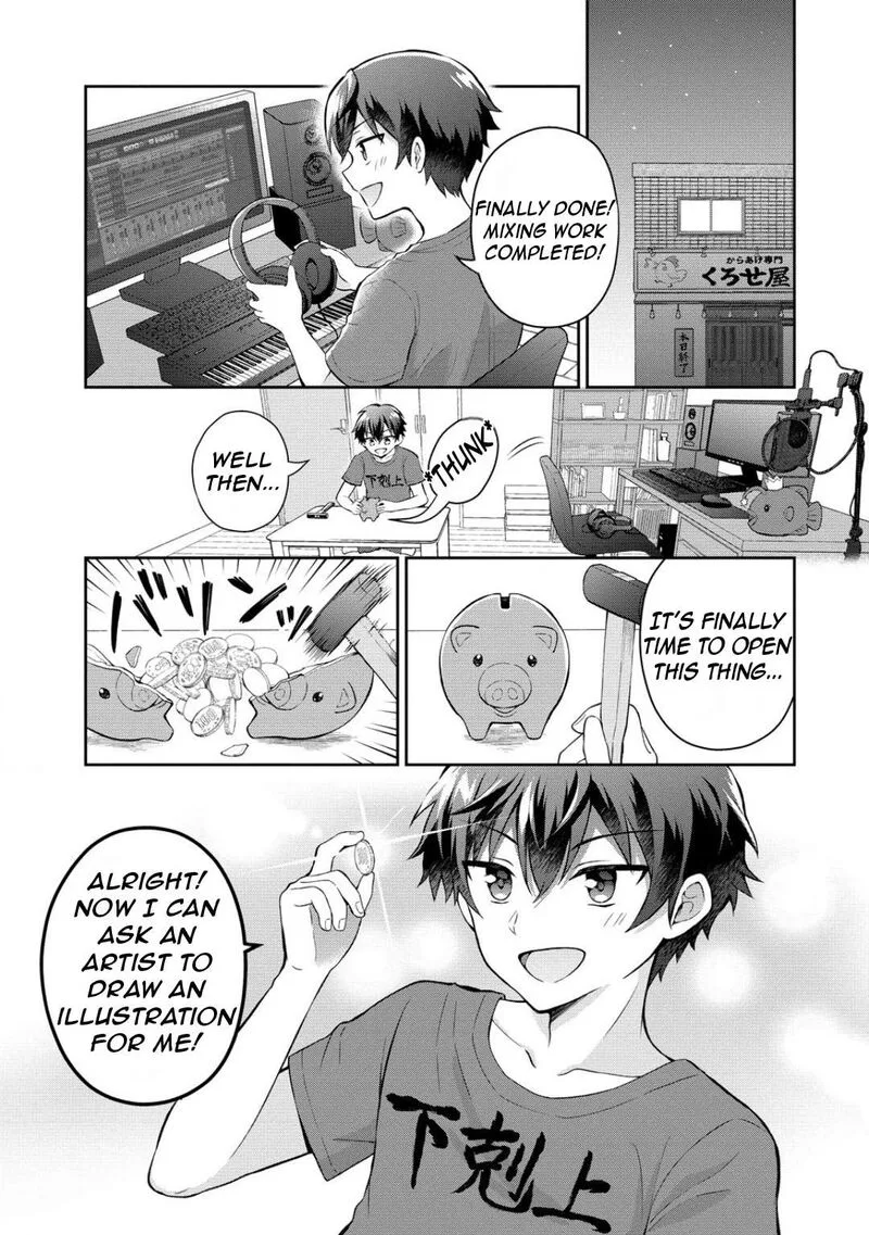 Tonari no Seki no Inkya Joshi ga Oshi Utaite Datta - Ore no Kyoku wo Uttatekure! Chapter 7 page 4
