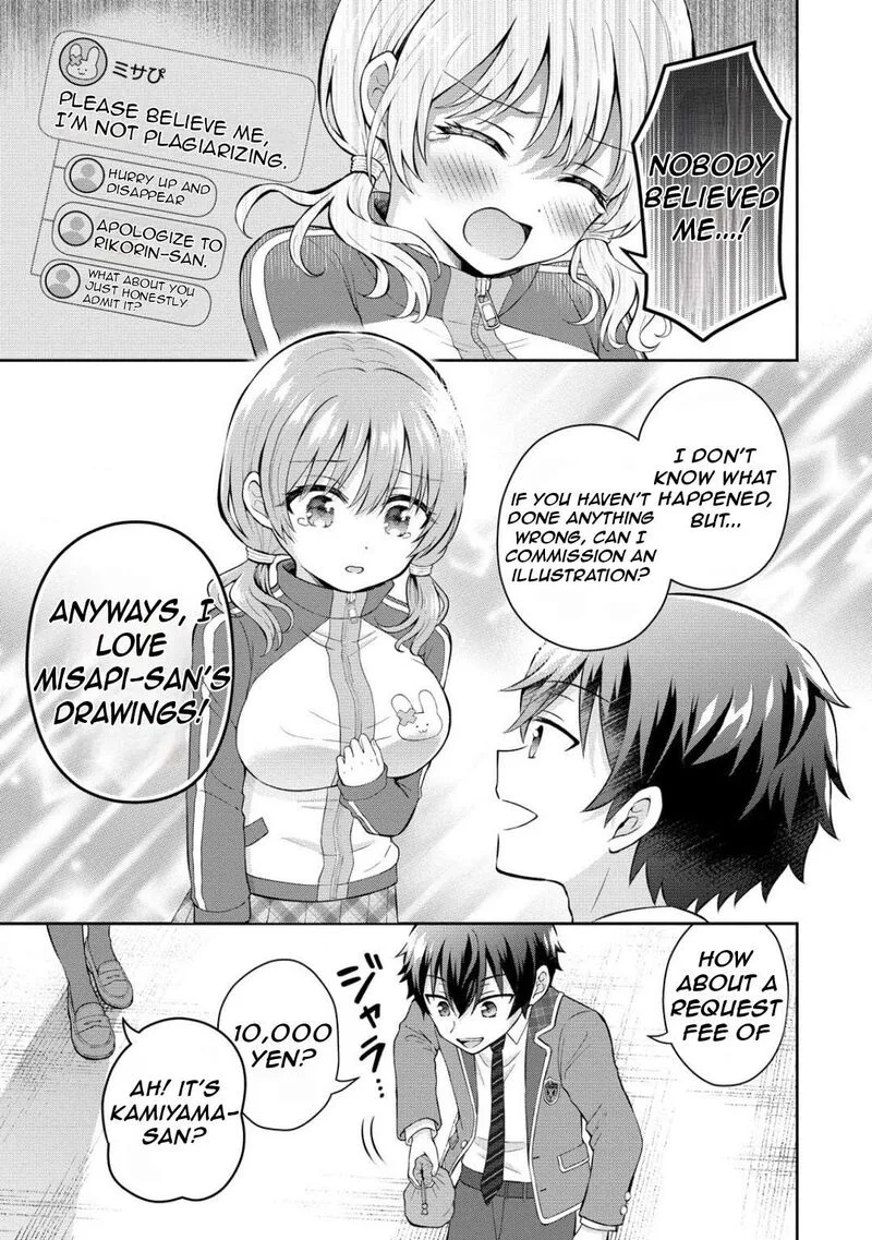 Tonari no Seki no Inkya Joshi ga Oshi Utaite Datta - Ore no Kyoku wo Uttatekure! Chapter 7 page 22
