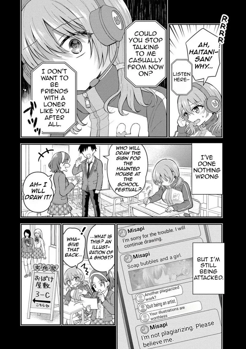 Tonari no Seki no Inkya Joshi ga Oshi Utaite Datta - Ore no Kyoku wo Uttatekure! Chapter 9 page 8
