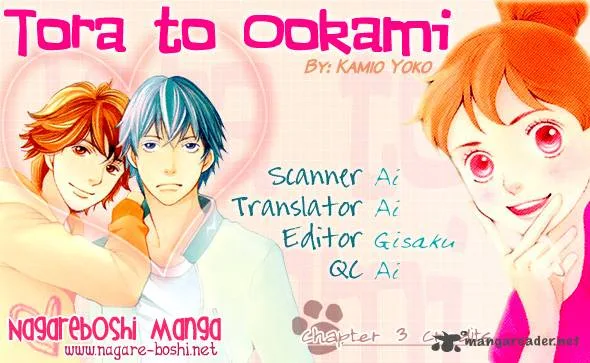 Tora to Ookami Chapter 3 page 1