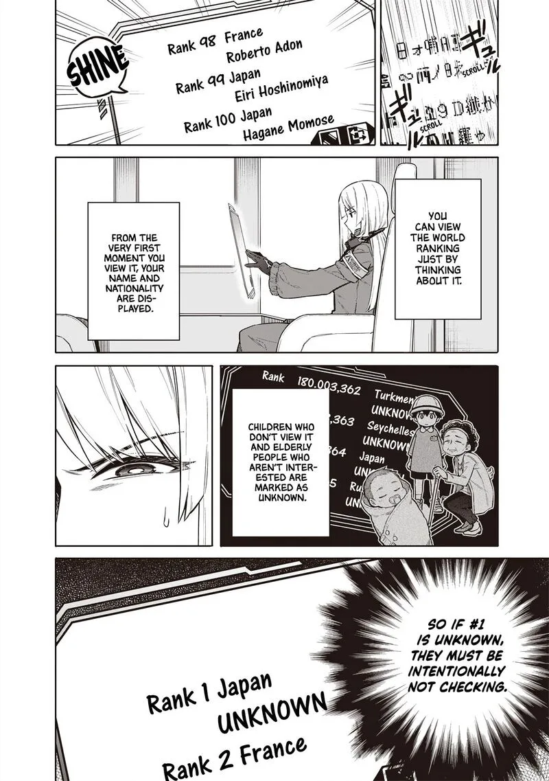 Toukyou KINOKO: Sekai Ranking 1-i no Komyu-ryoku Saijaku JK Chapter 1 page 27