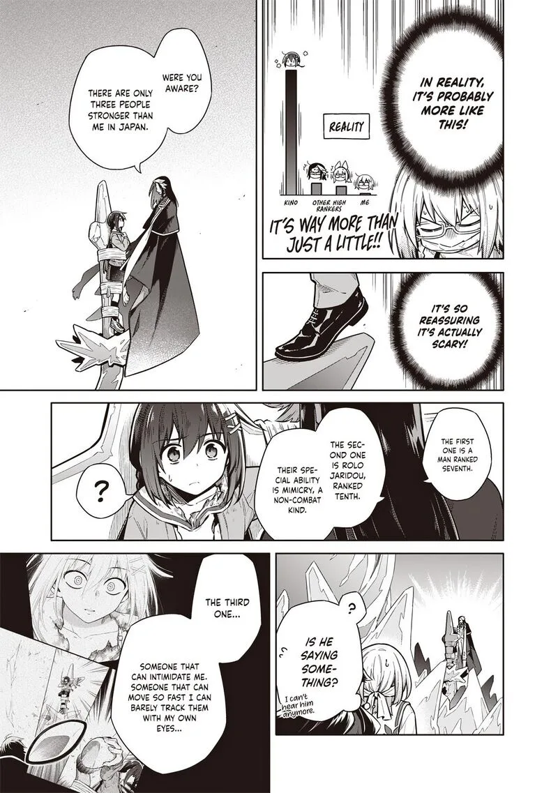 Toukyou KINOKO: Sekai Ranking 1-i no Komyu-ryoku Saijaku JK Chapter 13 page 7