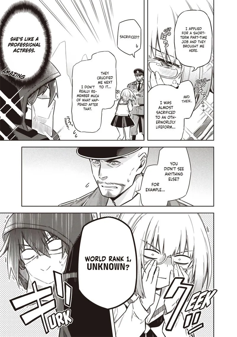 Toukyou KINOKO: Sekai Ranking 1-i no Komyu-ryoku Saijaku JK Chapter 18 page 9