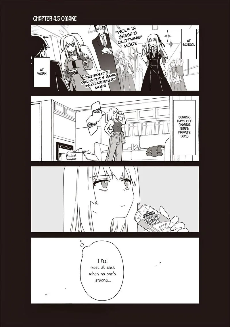 Toukyou KINOKO: Sekai Ranking 1-i no Komyu-ryoku Saijaku JK Chapter 4.5 page 1
