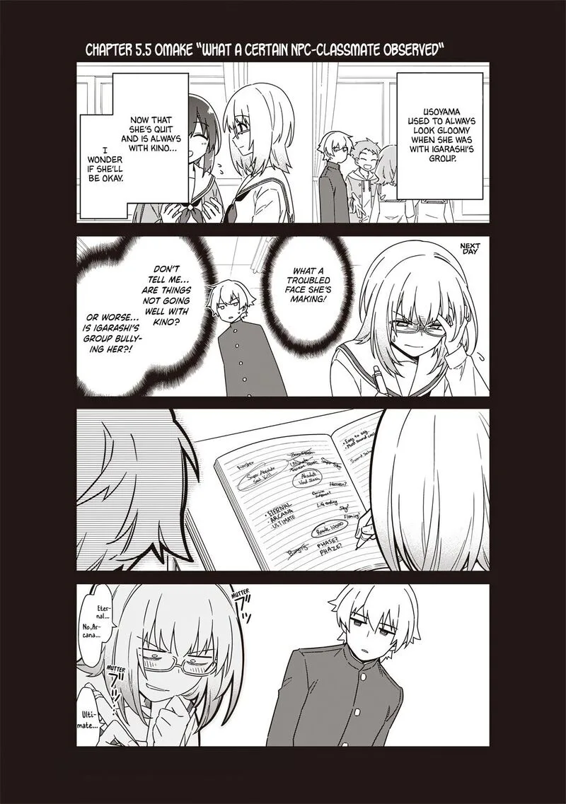 Toukyou KINOKO: Sekai Ranking 1-i no Komyu-ryoku Saijaku JK Chapter 5.5 page 1