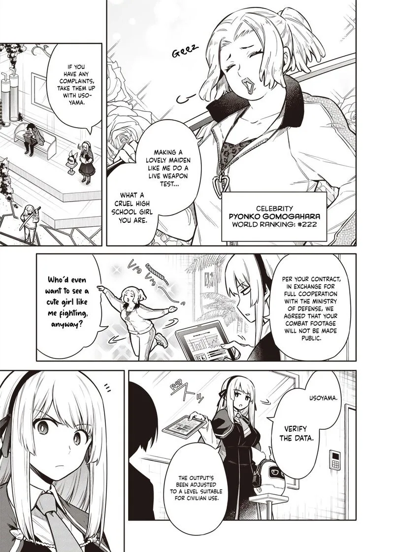 Toukyou KINOKO: Sekai Ranking 1-i no Komyu-ryoku Saijaku JK Chapter 9 page 17