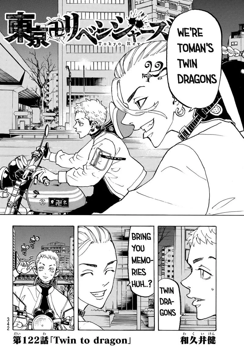 Toukyou Revengers Chapter 122 page 1