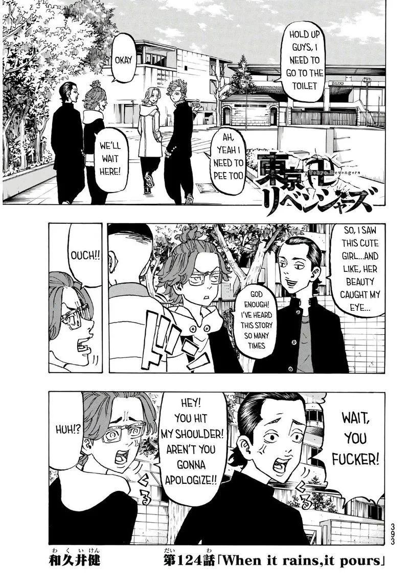 Toukyou Revengers Chapter 124 page 1