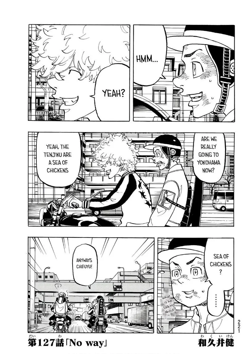 Toukyou Revengers Chapter 127 page 1