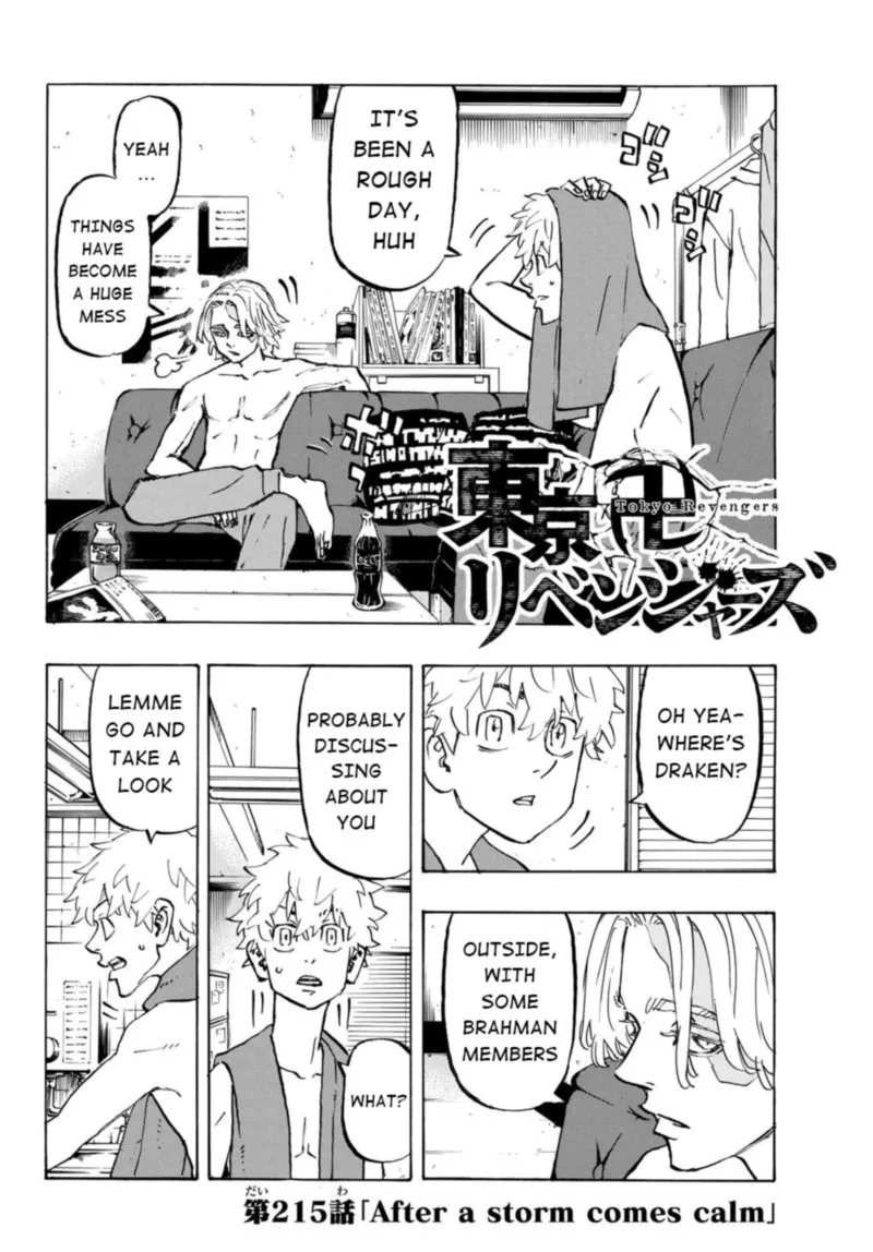 Toukyou Revengers Chapter 215 page 2