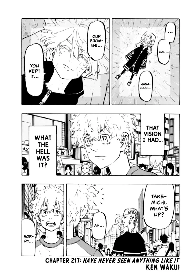 Toukyou Revengers Chapter 217 page 1