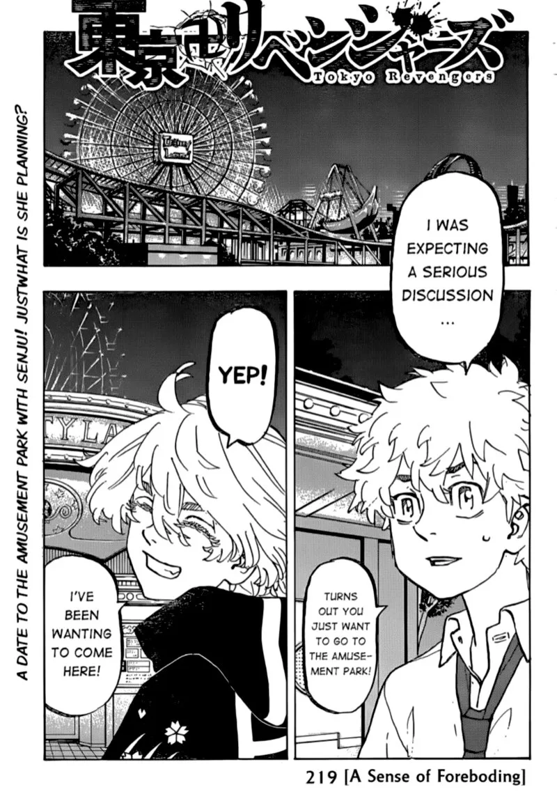 Toukyou Revengers Chapter 219 page 1