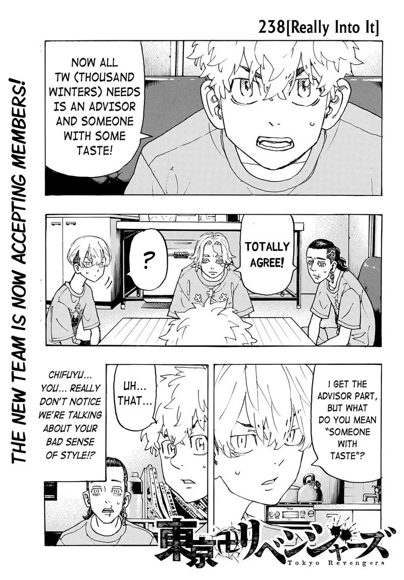 Toukyou Revengers Chapter 238 page 1