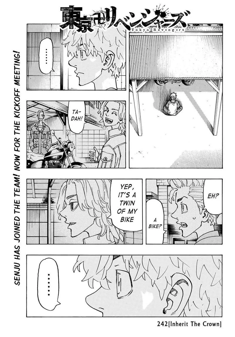 Toukyou Revengers Chapter 242 page 1
