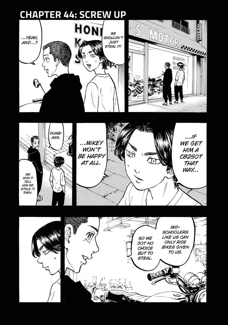 Toukyou Revengers Chapter 44 page 1