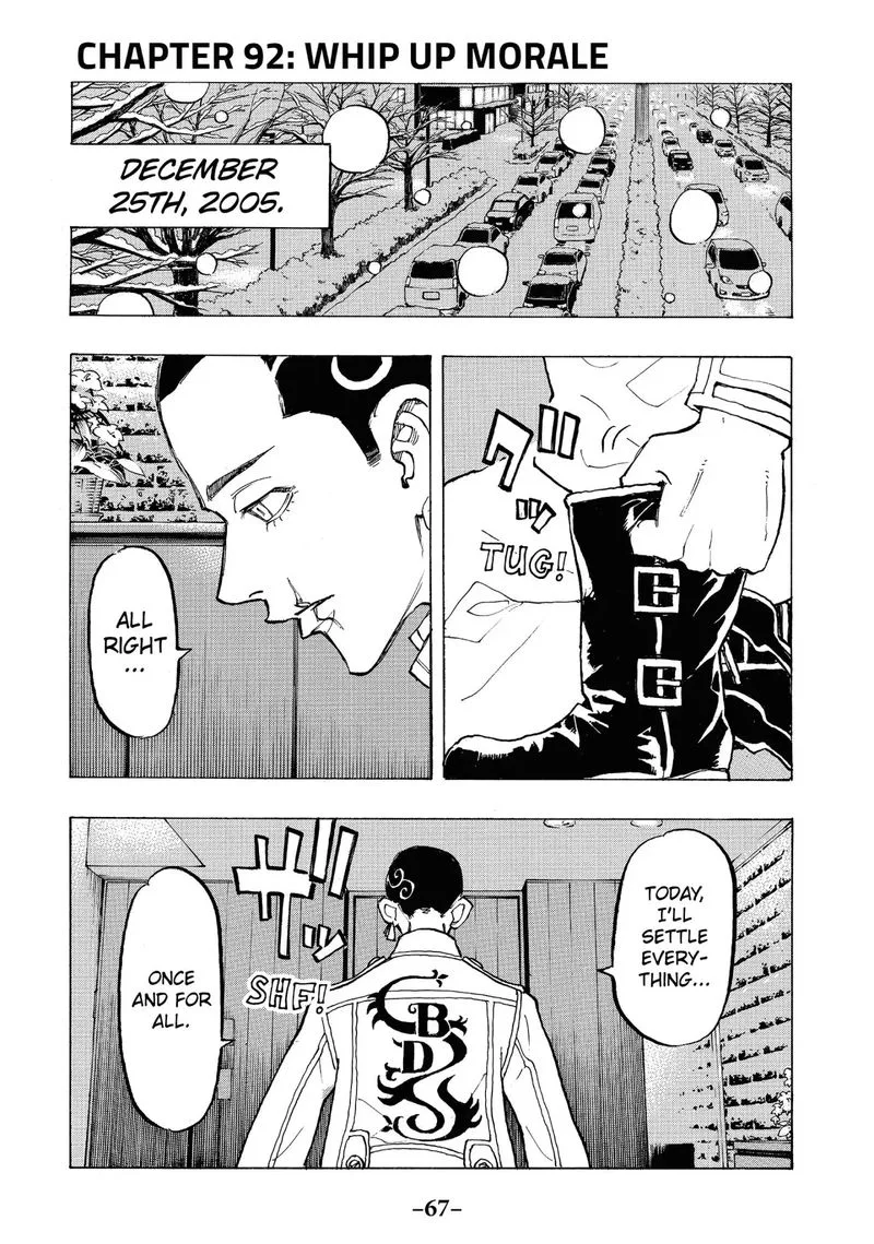 Toukyou Revengers Chapter 92 page 1