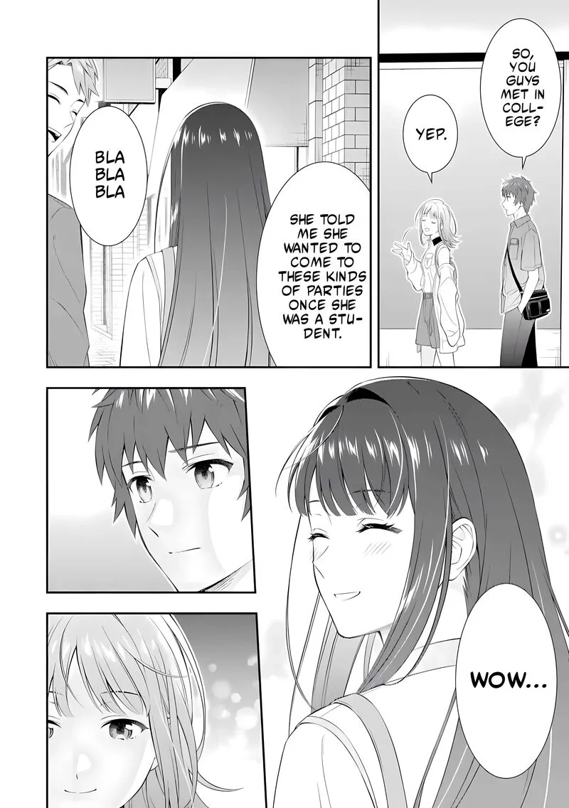 Toumei na Yoru ni Kakeru-kun to, Me ni Mienai Koi wo Shita. Chapter 1.1 page 16