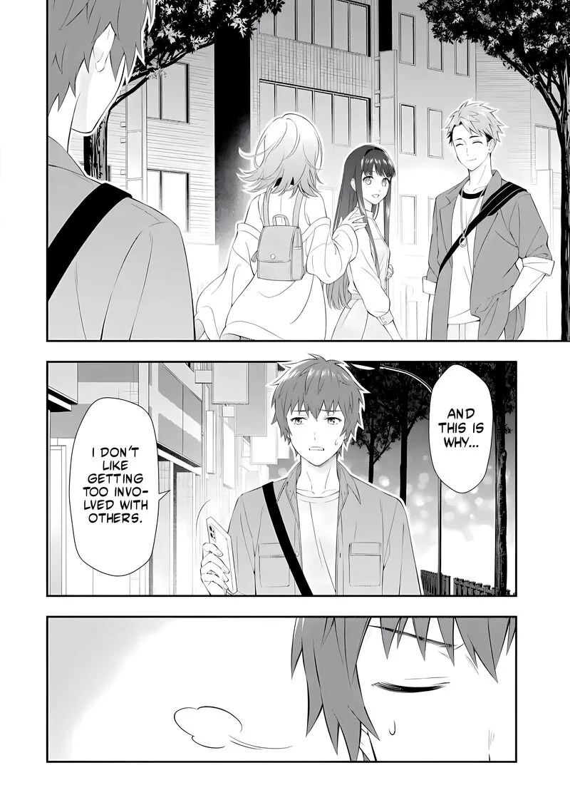 Toumei na Yoru ni Kakeru-kun to, Me ni Mienai Koi wo Shita. Chapter 1 page 22