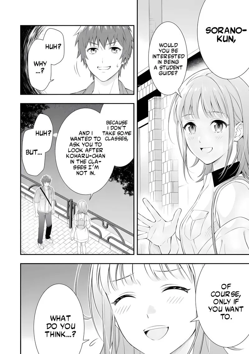 Toumei na Yoru ni Kakeru-kun to, Me ni Mienai Koi wo Shita. Chapter 1 page 18