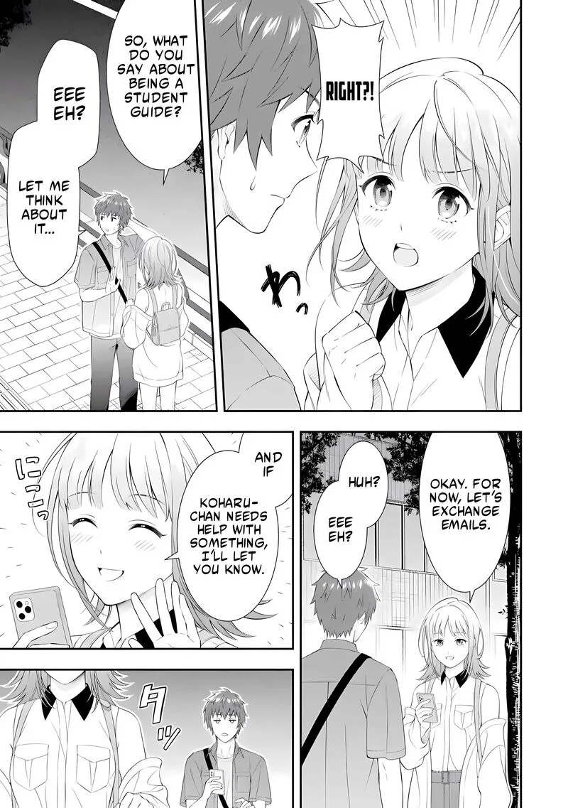 Toumei na Yoru ni Kakeru-kun to, Me ni Mienai Koi wo Shita. Chapter 1 page 21