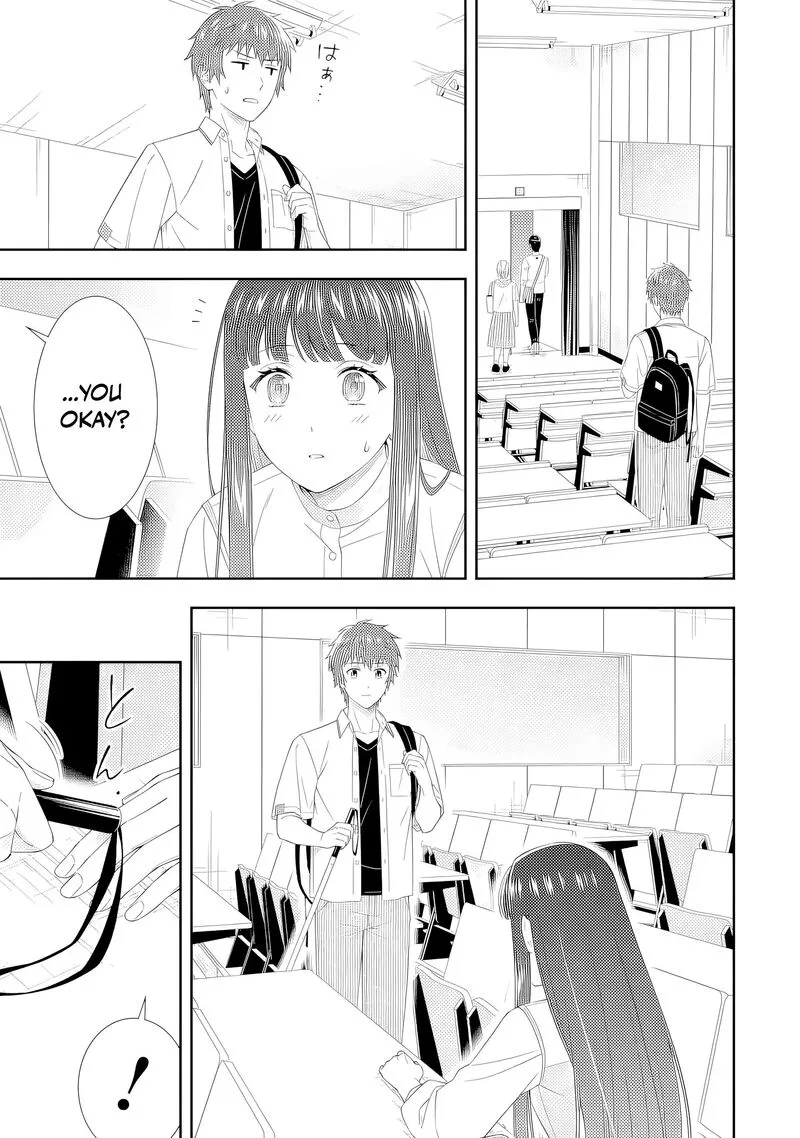 Toumei na Yoru ni Kakeru-kun to, Me ni Mienai Koi wo Shita. Chapter 2 page 13