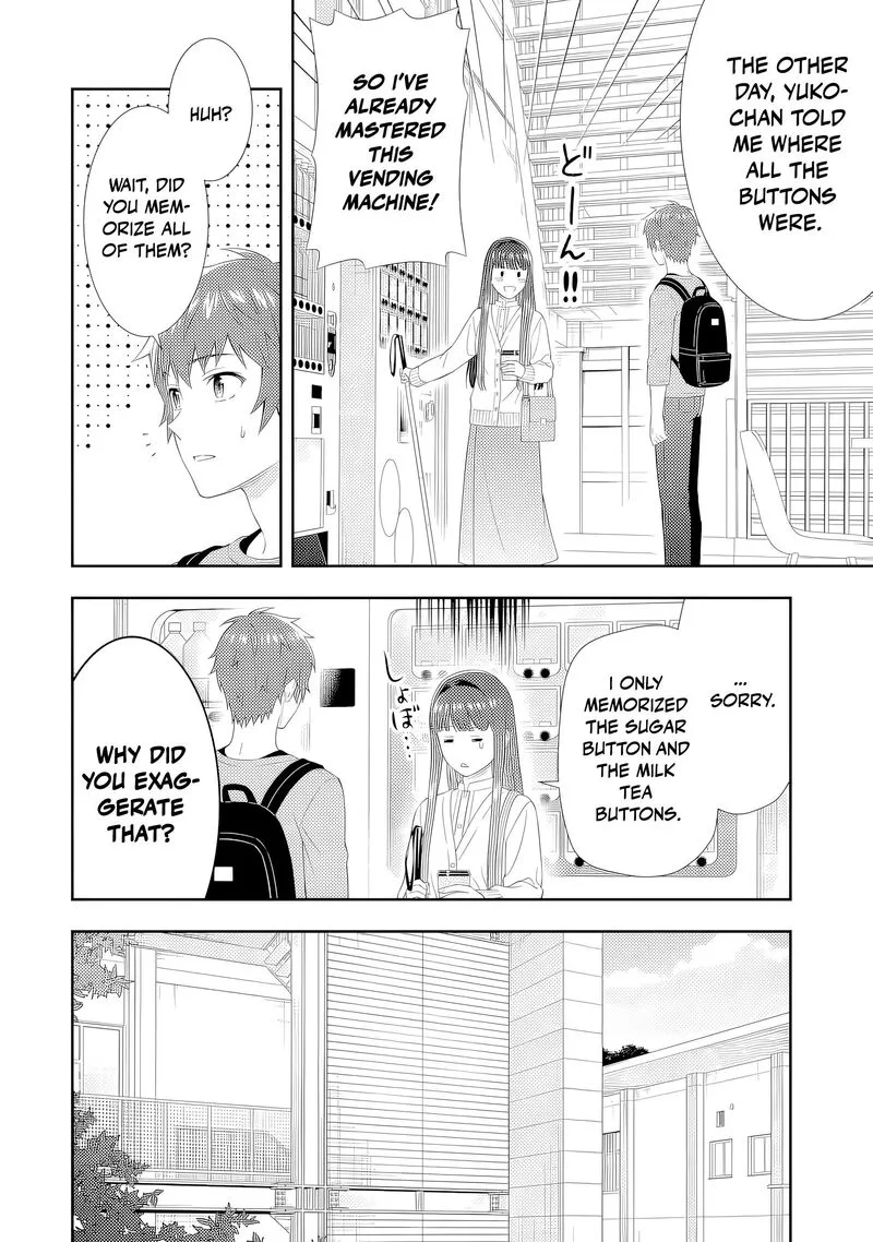 Toumei na Yoru ni Kakeru-kun to, Me ni Mienai Koi wo Shita. Chapter 2 page 6