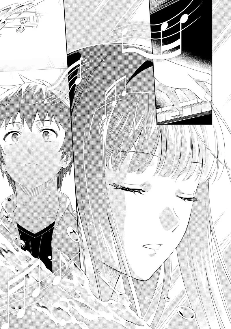 Toumei na Yoru ni Kakeru-kun to, Me ni Mienai Koi wo Shita. Chapter 2 page 29