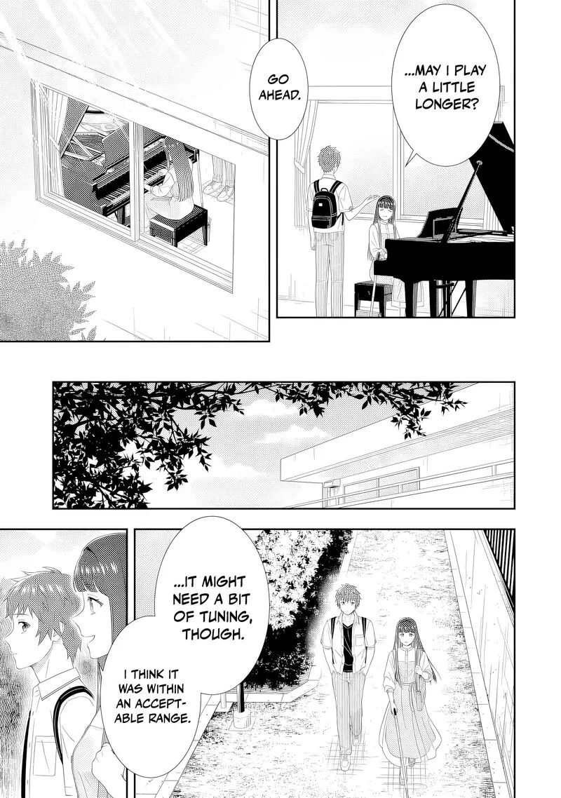 Toumei na Yoru ni Kakeru-kun to, Me ni Mienai Koi wo Shita. Chapter 2 page 34