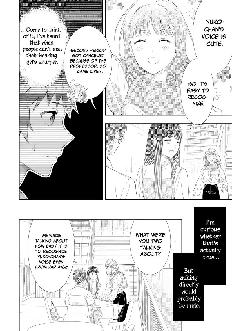 Toumei na Yoru ni Kakeru-kun to, Me ni Mienai Koi wo Shita. Chapter 2 page 16