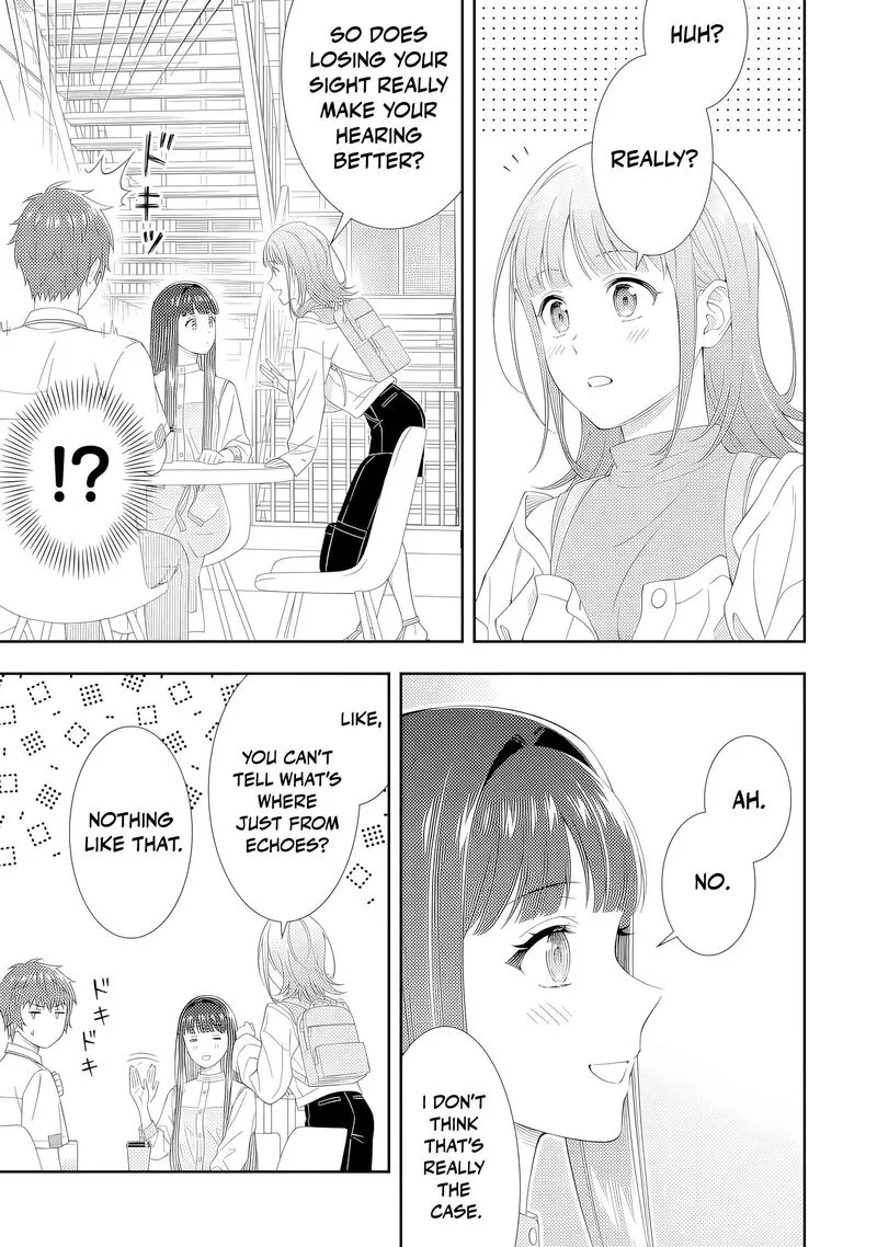 Toumei na Yoru ni Kakeru-kun to, Me ni Mienai Koi wo Shita. Chapter 2 page 17