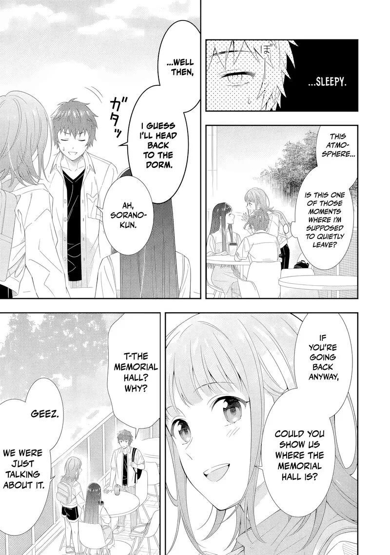 Toumei na Yoru ni Kakeru-kun to, Me ni Mienai Koi wo Shita. Chapter 2 page 19